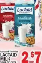 C Town Lactaid milk offer