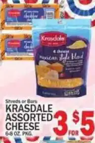 C Town Krasdale assorted cheese offer