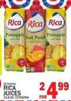 C Town Rica juices offer
