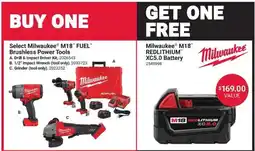 Ace Hardware Select Milwaukee M18" FUEL Brushless Power Tools offer
