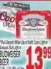 C Town Budweiser beer offer