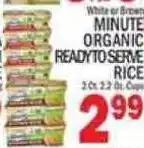C Town Minute organic ready to serve rice offer