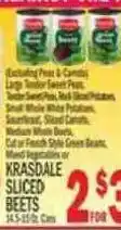 C Town Krasdale sliced beets offer