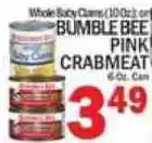C Town Bumble Bee Pink Crabmeat offer