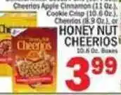 C Town Honey Nut Cheerios offer
