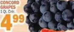 C Town Concord grapes offer