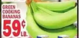 C Town Green cooking bananas offer