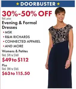 Boscov's Evening & Formal Dresses offer