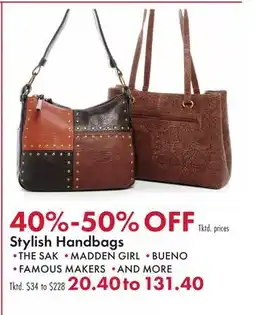 Boscov's Stylish Handbags offer