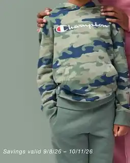 BJ’s Champion Kids' Hoodie OR Joggers offer