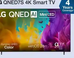 BJ’s LG QNED7S 4K Smart TV offer