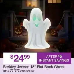 BJ’s Berkley Jensen 18 Flat Back Ghost offer