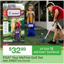 BJ’s PGA Tour MyFirst Golf Set offer