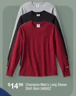 BJ’s Champion Men's Long Sleeve Shirt offer