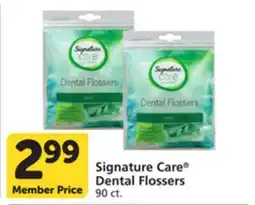 Albertsons Signature Care Dental Flossers offer