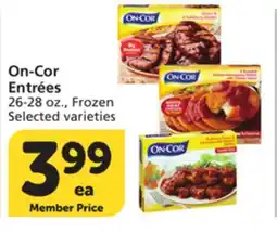 Albertsons On-Cor Entrées offer