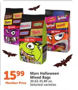 Albertsons Mars Halloween Mixed Bags offer