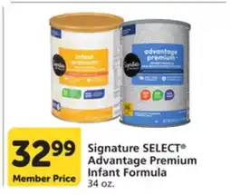Albertsons Signature SELECT Advantage Premium Infant Formula offer