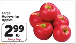 Albertsons Large Honeycrisp Apples offer