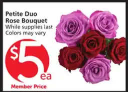 Albertsons Petite Duo Rose Bouquet offer