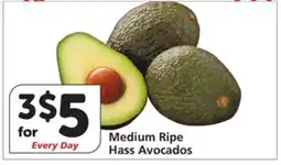 Albertsons Medium Ripe Hass Avocados offer