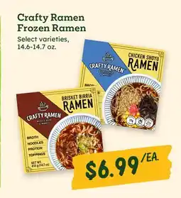Sprouts Farmers Market Crafty Ramen Frozen Ramen offer
