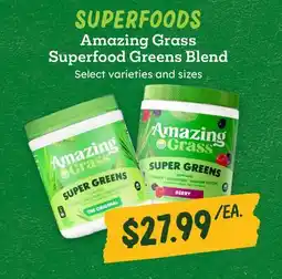 Sprouts Farmers Market Amazing Grass Superfood Greens Blend offer