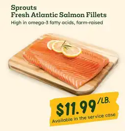 Sprouts Farmers Market Sprouts Fresh Atlantic Salmon Fillets offer