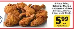 Vons 8 Piece Fried, Baked or Mango Habanero Chicken offer