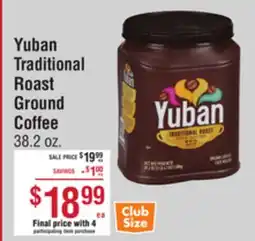 Smart & Final Yuban Traditional Roast Ground Coffee offer
