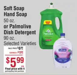 Smart & Final Soft Soap Hand Soap or Palmolive Dish Detergent offer