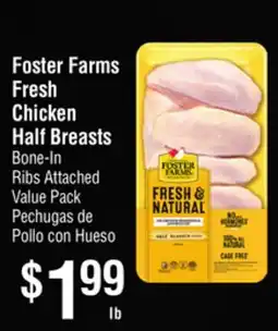Smart & Final Foster Farms Fresh Chicken Half Breasts offer