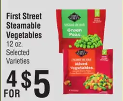 Smart & Final First Street Steamable Vegetables offer