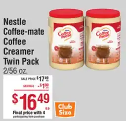 Smart & Final Nestle Coffee-mate Coffee Creamer Twin Pack offer