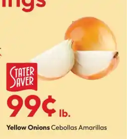 Stater Bros Yellow Onions offer