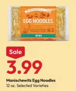 Stater Bros Manischewitz Egg Noodles offer