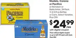 Ralphs Modelo, Corona or Pacifico or Heineken or Stella Artois offer