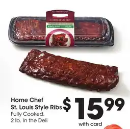 Ralphs Home Chef St. Louis Style Ribs offer