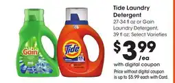 Ralphs Tide Laundry Detergent offer