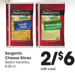 Ralphs Sargento Cheese Slices offer