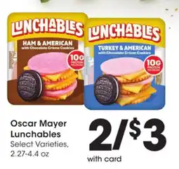 Ralphs Oscar Mayer Lunchables offer