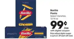 Ralphs Barilla Pasta offer