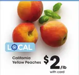 Ralphs California Yellow Peaches offer