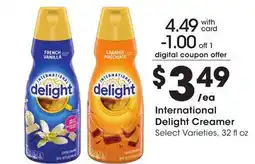 Ralphs International Delight Creamer offer