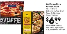 Ralphs California Pizza Kitchen Pizza offer