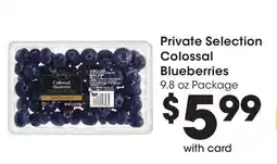 Ralphs Private Selection Colossal Blueberries offer