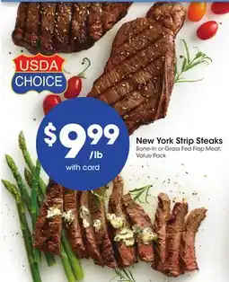 Ralphs New York Strip Steaks offer