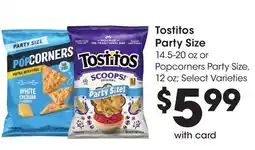 Ralphs Tostitos Party Size offer