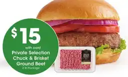 Ralphs Private Selection Chuck & Brisket Ground Beef offer