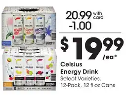 Ralphs Celsius Energy Drink offer